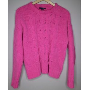 American Eagle Chinelle hot pink sweater